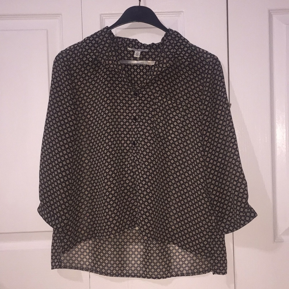 American Eagle 🦅 High-Low Button-Down Blouse